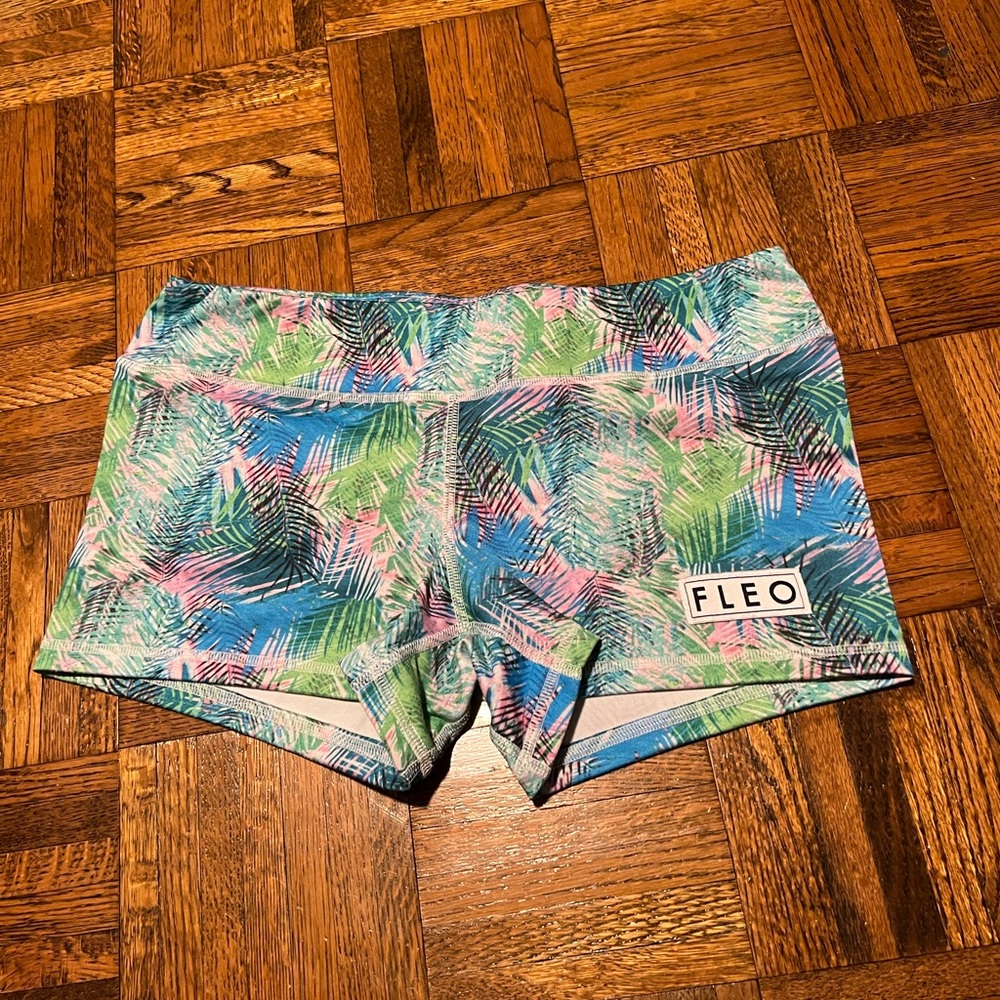 FLEO + Barbella Box Palms 3.25 Shorts